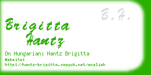 brigitta hantz business card
